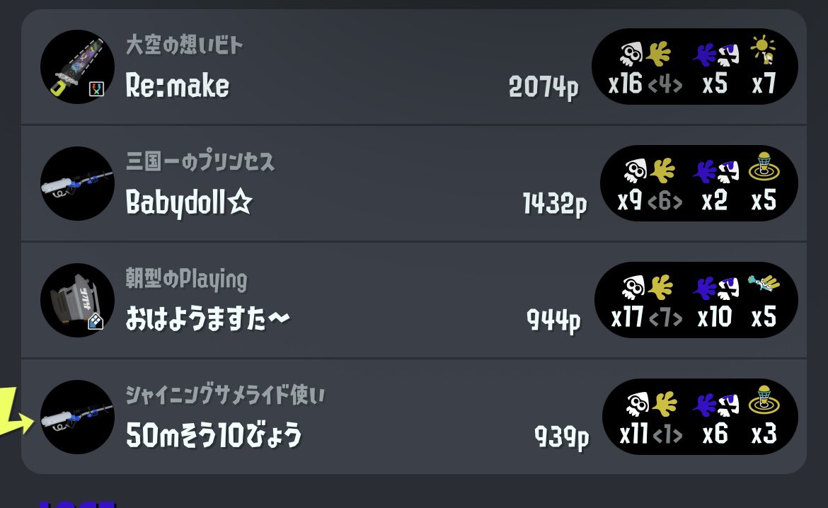 din_spla's tweet photo. @inkling_Ali 共闘ありがとうございました！ https://t.co/L8AaHrE2z3