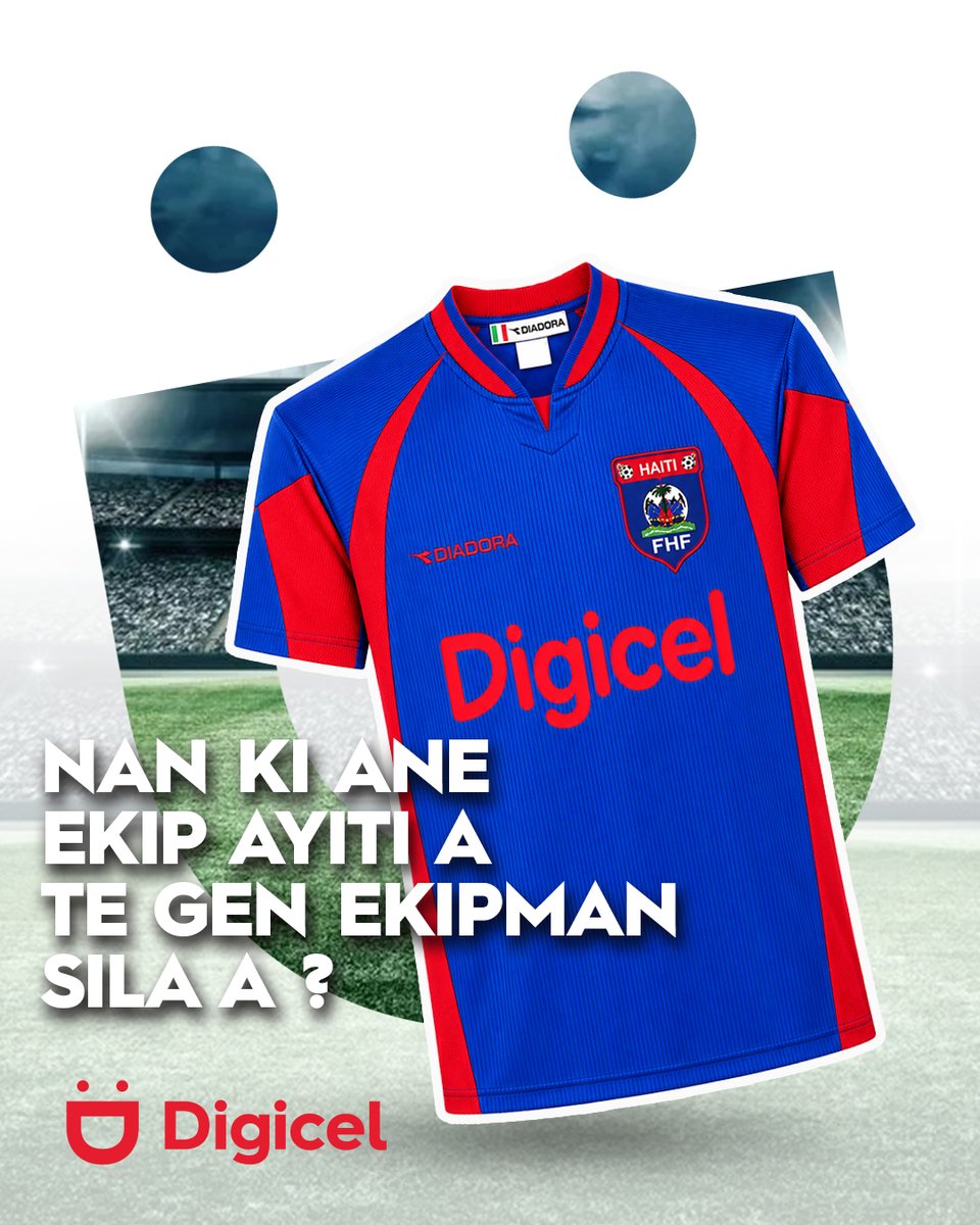 DigicelHT's tweet photo. Bannou nan ki entèval ekip Ayiti nou an te gen ekipman sa a ?

EGZANP: 1800-1802

#AyitiNanMondyal https://t.co/PALIn0BFlc