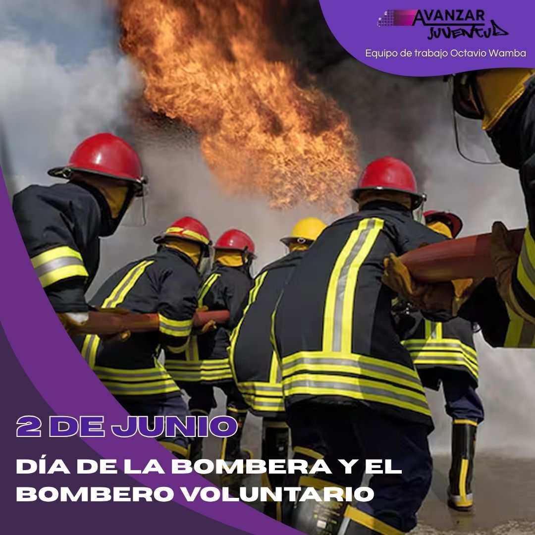 juvAvanzar's tweet photo. Hoy 2 de junio saludamos a las bomberas y bomberos voluntarios.  
Valor, compromiso y entrega 24/7. Gracias por estar siempre bomberos 🚒 🙌 
#2DeJunio #BomberosVoluntarios

@octaviowamba1 @QuintelaRicardo @TeresitaMadera @Florelop https://t.co/amMSBeCG31