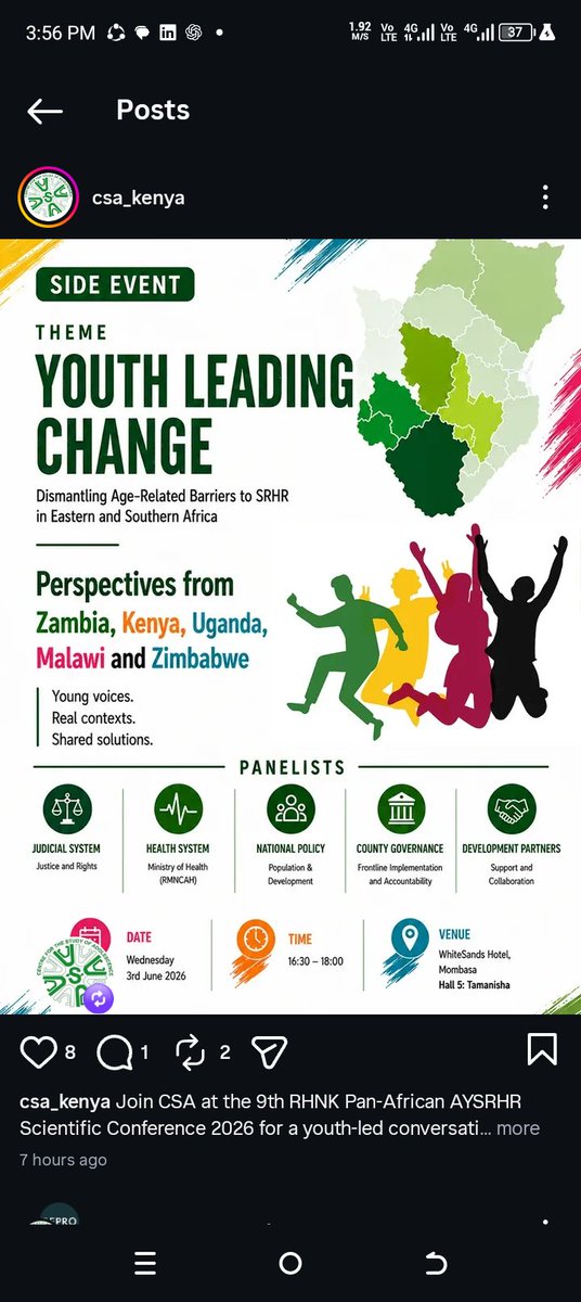 lavinjoels's tweet photo. We are all welcome to this , if you are present at the RHNK confrence mombasa. https://t.co/8ZKi0YEJTC