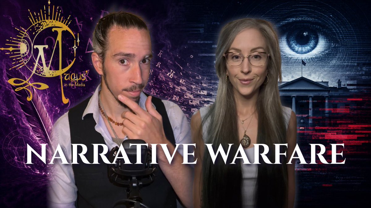 MagusintheMedia's tweet photo. Hey Everyone, Tonights Show on @MagusintheMedia : Language as Magick | The Dark Republic & the War Over Meaning, is at 6:00pm central time June 2nd. Kaiva & I are bringing the heat. The world feels increasingly stranger & stranger. We all feel it, are exhausted by it and yet, most people don’t know what to do. Thats where we come in. :)

Every day feels saturated with narratives, abstractions, slogans, algorithms, propaganda, media rituals, and competing realities, all pulling people further away from direct experience and deeper into symbolic systems designed to shape perception itself.

Tonights conversation is on language as magick, abstraction, narrative warfare, and the strange power words have to construct reality around us. We’ll explore how abstraction in language can disconnect people from lived reality, how meaning becomes manipulated through political and media systems, and why the modern world increasingly feels like an inversion of Plato’s Republic, a kind of dark republic built through image, control, and manufactured perception.

From alien disclosure narratives, Al everything and doublespeak to symbolism, media psychology, and the war over meaning itself, this is going to be a deep one.

Tonight at 6:00 PM Central Time on @MagusintheMedia on @YouTube 

https://t.co/flqhjLbiU2