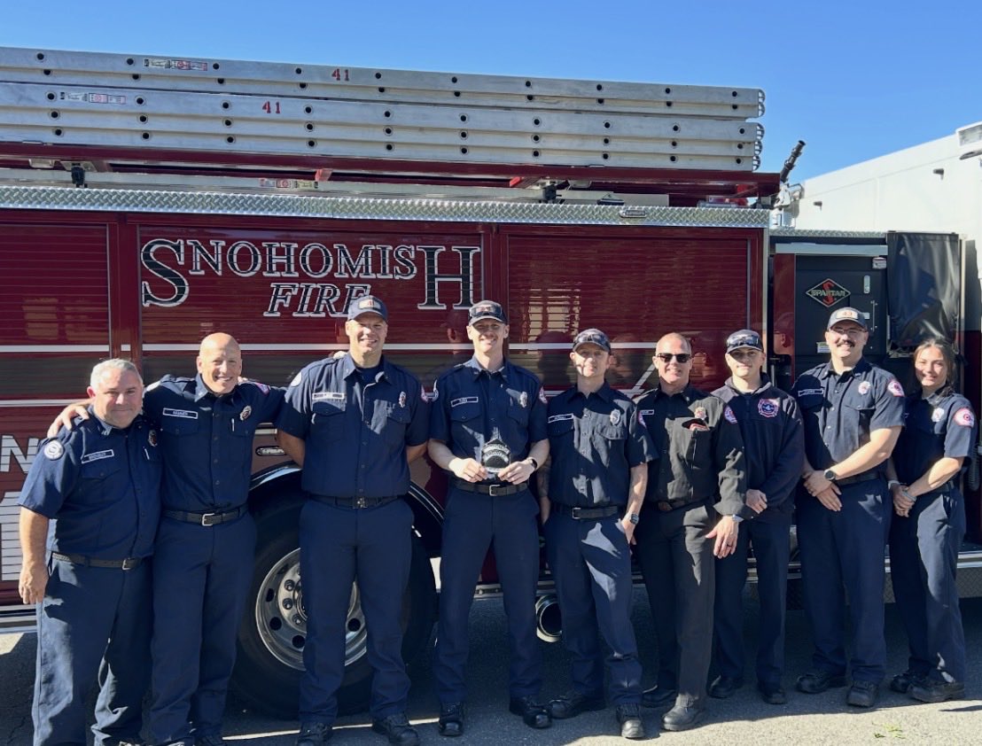 Snohomish, we are excited to announce the promotion of Firefighter Rugg ...