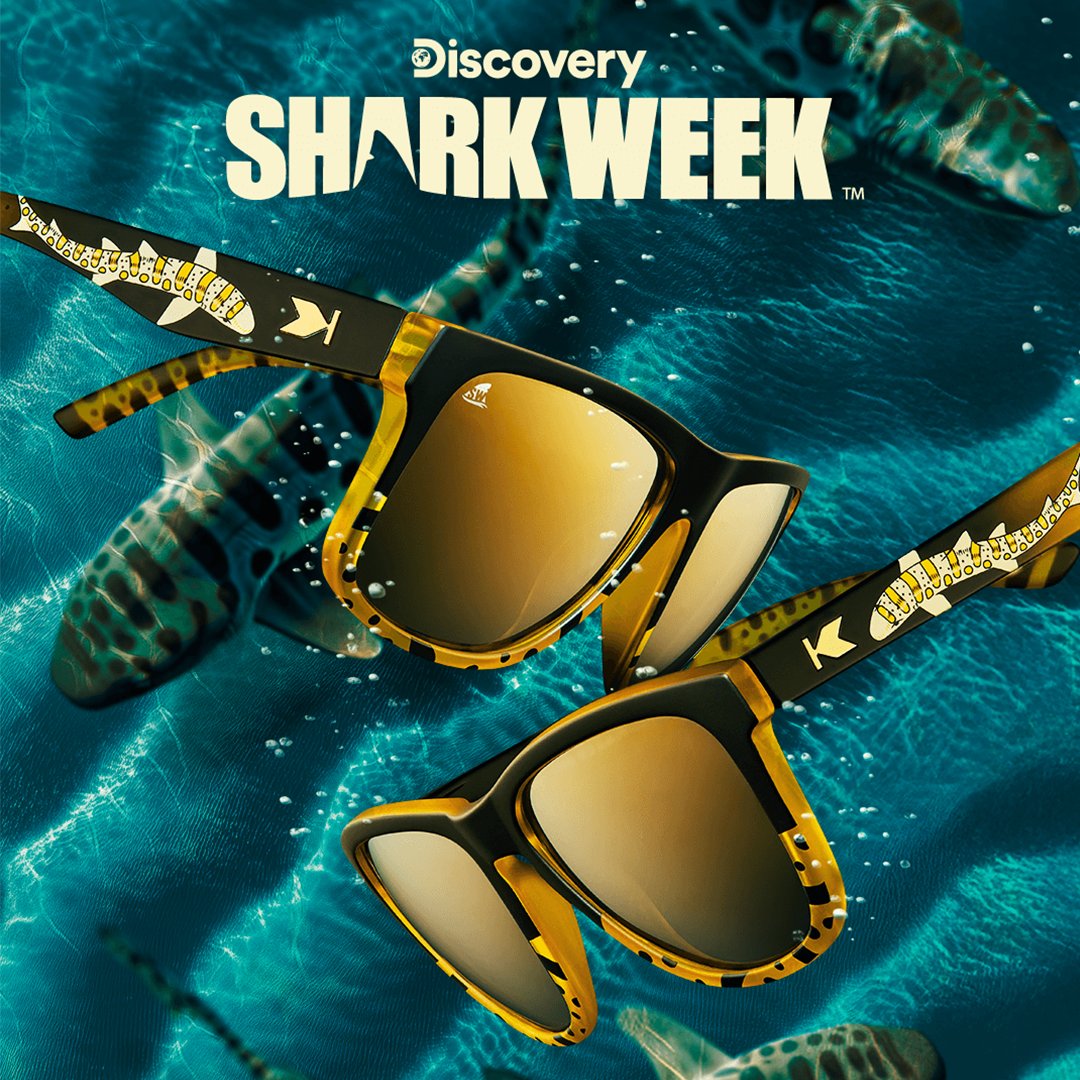 Knockaround's tweet photo. From fins to frames!

Our Shark Week shades have come a long way, and every drop has its own bite.

Which one was your favorite?

Keep your eyes on the water, the 2026 release is circling: https://t.co/4ywkCeP0Sn https://t.co/MAJvIMqY2A