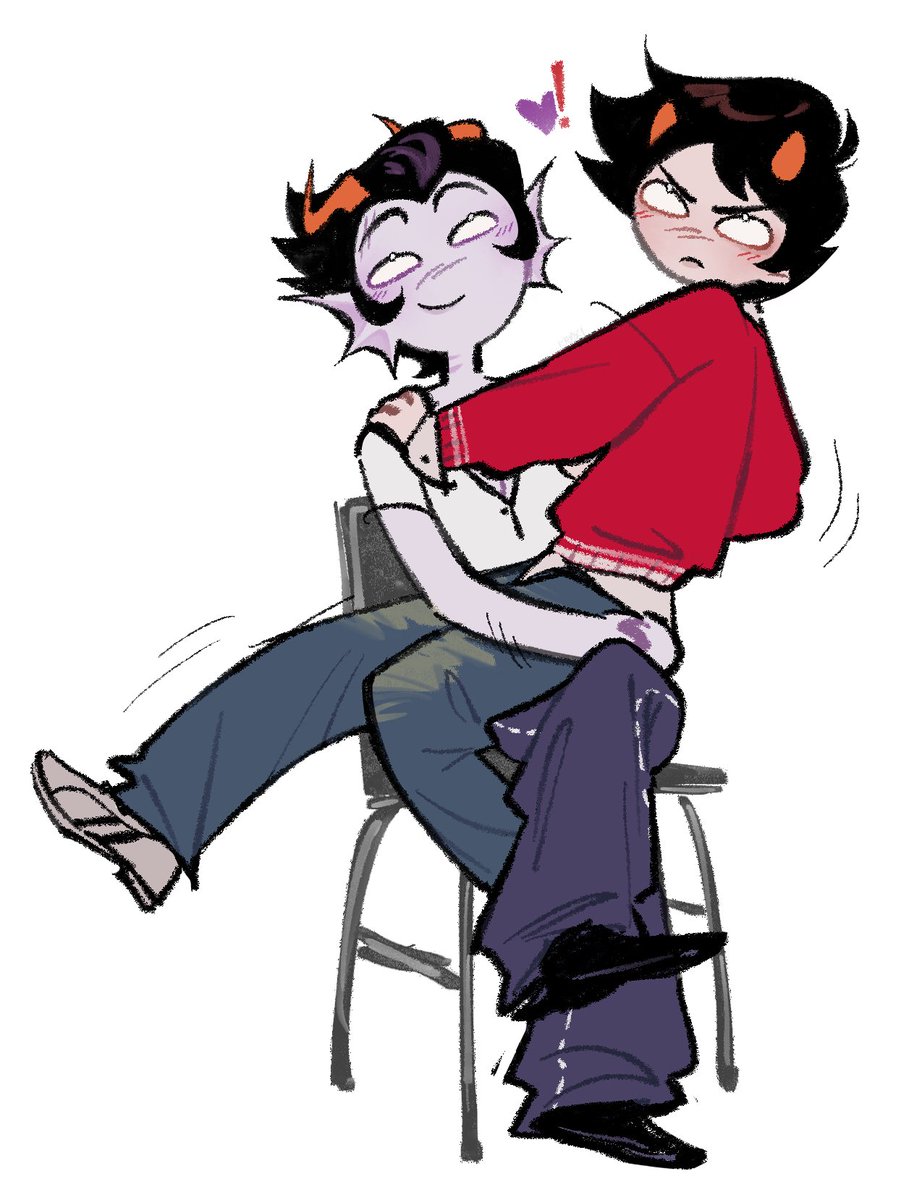 Kraki_Clown's tweet photo. Love them #cronkri #homestuck https://t.co/9ivPzaSaLq