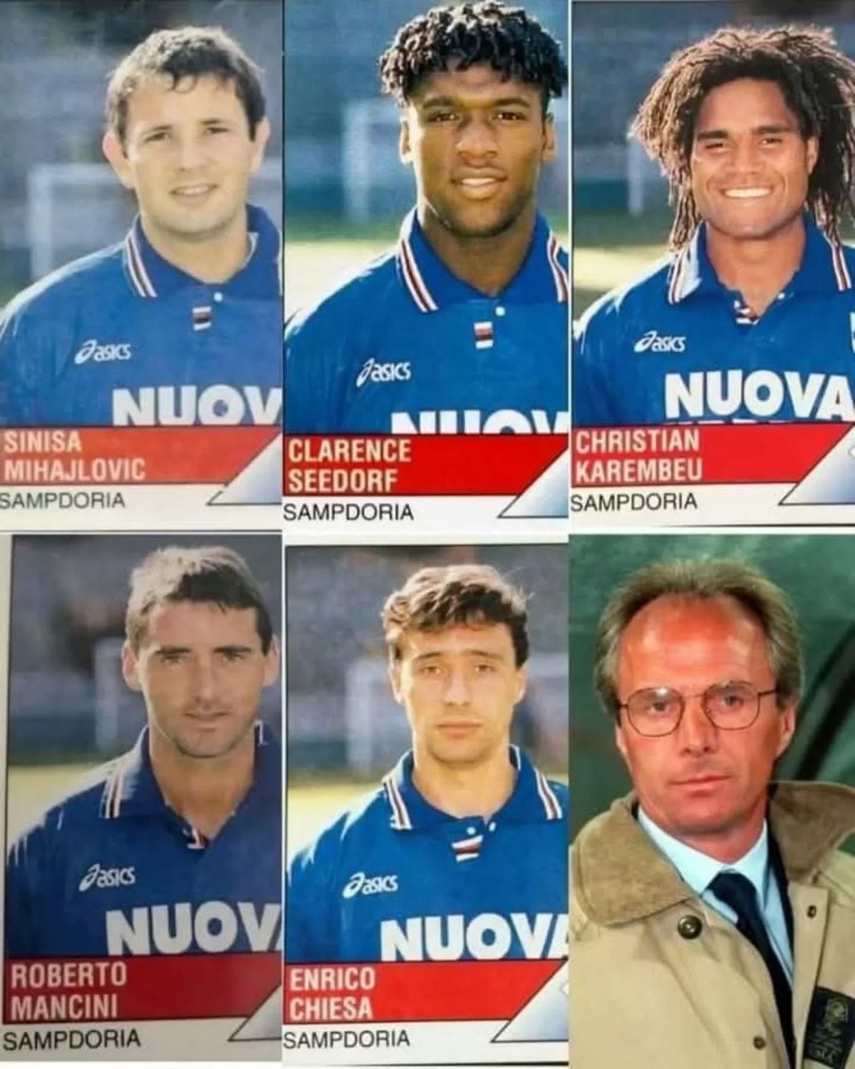90sfootball's tweet photo. Sampdoria had some brilliant players in the mid 90s! https://t.co/AkKtkpxUD2