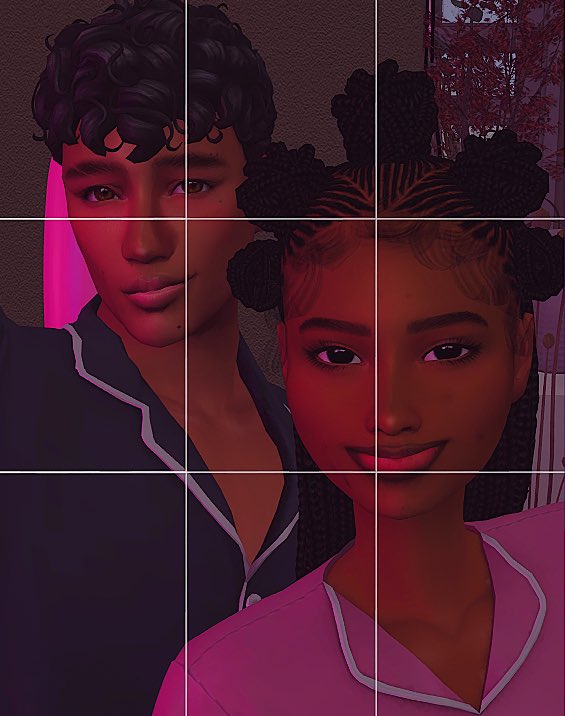 grreysimmer's tweet photo. I need these 2 to get back together 🌚😍#sims4 #simstwt #fyp https://t.co/VU2Y6Ypm43