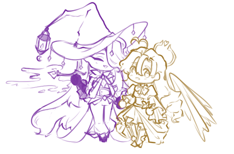 NeoVeeBS's tweet photo. its pride month so now im doodling some chibis of the queer relationships either between my own OCs or between me and my friend's OCs that i've enjoyed recently
characters:
1st image: Eirik(ft. @DevideReality ) x Lucien (ft. @monoinky ) x Neo 
2nd image: Raven x Hyacinth https://t.co/3AfnYkiP80