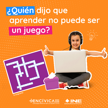 Alexandraqui's tweet photo. ¿Sabes qué es inclusión, democracia o participación? ¡Descúbrelo jugando!

📲 ¡Visita hoy Juegos INE!
🔗 https://t.co/VxHkaPg55k

#JuegosINE #ENCÍVICA https://t.co/mzyuUg6fLW