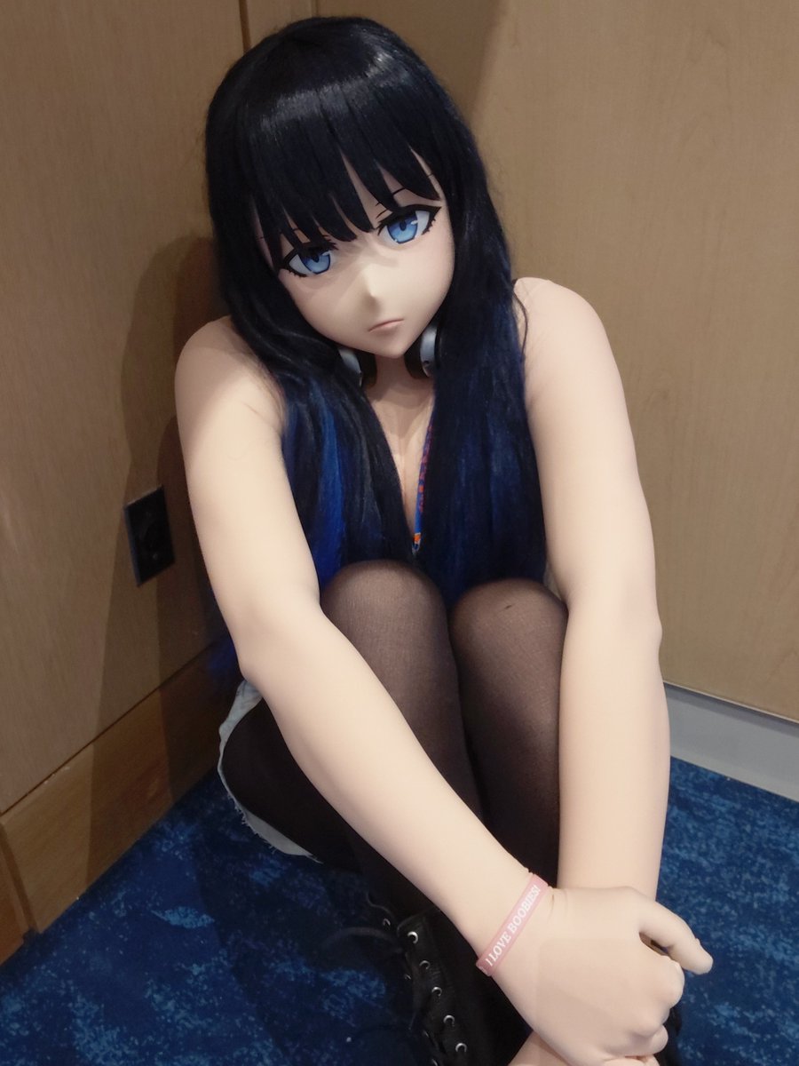 yujakun's tweet photo. Still cute? 🥺

#着ぐるみ #animegao #kigurumi #animegirl https://t.co/Q4gm1UYqGj
