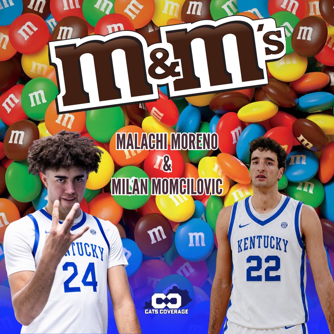 TerrellTres's tweet photo. These two HAVE to get a NIL deal with M&amp;M’s, right? 😂 https://t.co/CG0zA8a1tN