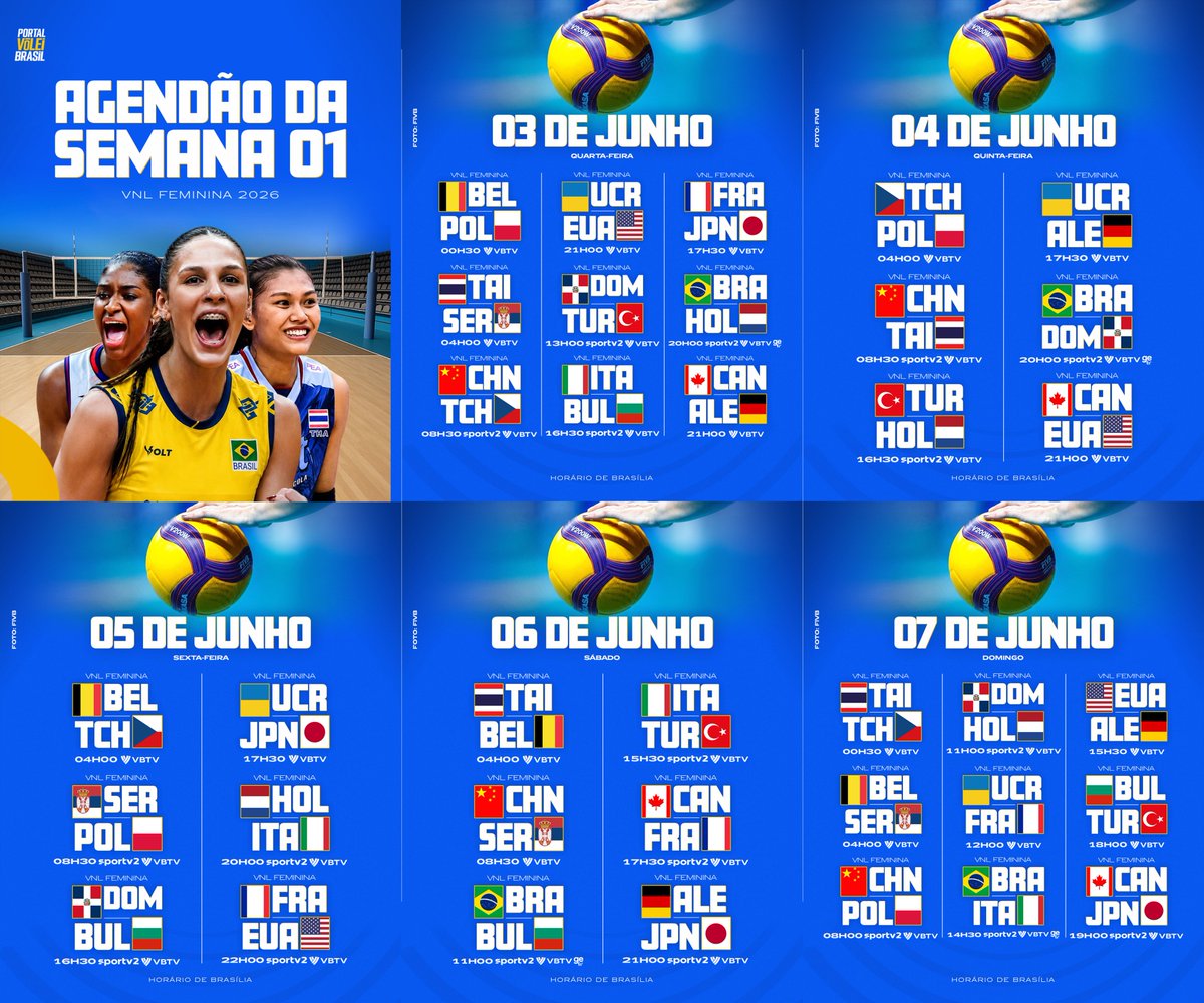 Portal Vôlei Brasil 🏐🇧🇷 tweet media