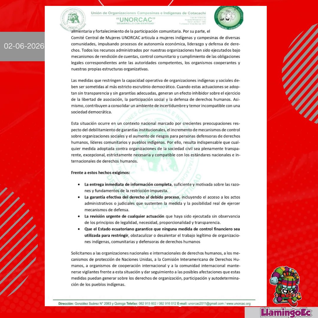 Llamingo.Ec tweet media
