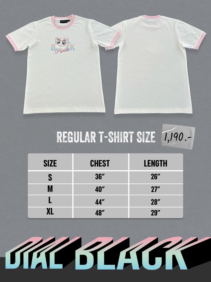 ppnarawinz's tweet photo. 📸 dialblack_official ig

#dialblack_official #hanabitang
#phuwintang @phuwintang 

REGULAR T-SHIRT SIZE
.
“KEEPING IT CLASSY”

 Collection 9

by DIALBLACK®

CAT TSHIRT 2026
Open 12.01 PM. on 06 - 07 June 2026 
available for 2 days with first come first.
The pre-order will open after event.

สินค้าแบ่งวางจำหน่ายทั้ง 2 วัน เมื่อวันแรกหมดจะปิด และเปิดวันถัดไป และจะเปิดให้สั่งล่วงหน้าหลังงานจบ 

Location : Booth A21 Hall 7
ศูนย์การประชุมแห่งชาติสิริกิติ์ 
Queen Sirikit National Convention Center