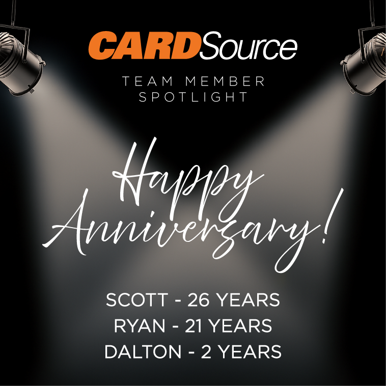 CARDSourceMN's tweet photo. Please join us in celebrating our team members with work anniversaries this month! 👏

We’re grateful for the dedication, care, and hard work you bring to #CARDSource, our customers, and every project you help move forward.

#TeamRecognition https://t.co/fCXlglOA0N