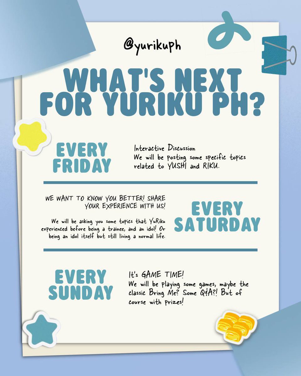 yurikuph's tweet photo. YURIKUISTS!!🐈🐈‍⬛

Can’t meet in person?
Let’s take the fun online!✨

We prepare some activities for everyone to join!

Maybe an INTERACTIVE DISCUSSION?

Or SHARING YOUR EXPERIENCE?

Maybe join us for a VIRTUAL GAME NIGHT?!🤔

#YUSHI #RIKU #YURIKU #FlavorOfMemory https://t.co/qvHIJ58Weq