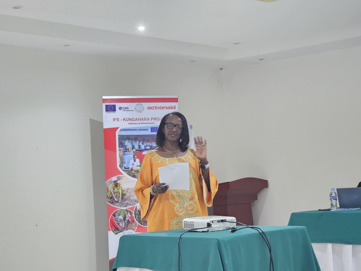 actionaidrwanda's tweet photo. Today, @actionaidrwanda convened the Project Steering Committee Meeting for the @EU-funded “Improving Food Security and Boosting Farm Income for Women Smallholder Farmers in Rwanda (IFS: Kungahara Project)” in Kigali. https://t.co/lHQzMYTPpQ