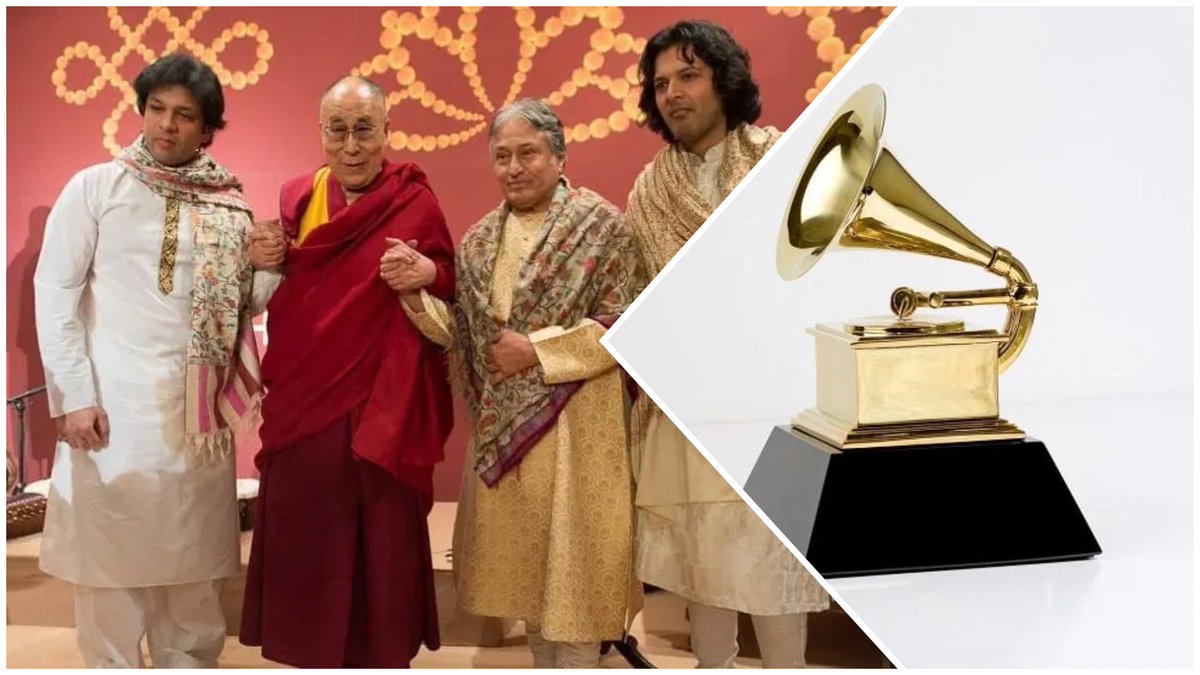 CTA_TibetdotNet's tweet photo. 𝐆𝐫𝐚𝐦𝐦𝐲 𝐀𝐰𝐚𝐫𝐝 𝐏𝐫𝐞𝐬𝐞𝐧𝐭𝐚𝐭𝐢𝐨𝐧 𝐭𝐨 𝐇𝐢𝐬 𝐇𝐨𝐥𝐢𝐧𝐞𝐬𝐬 𝐭𝐡𝐞 𝐆𝐫𝐞𝐚𝐭 𝟏𝟒𝐭𝐡 𝐃𝐚𝐥𝐚𝐢 𝐋𝐚𝐦𝐚 𝐨𝐟 𝐓𝐢𝐛𝐞𝐭

The Grammy Award won by His Holiness the 14th Dalai Lama for the album Meditations: The Reflections of His Holiness the Dalai Lama will be formally presented to His Holiness at his residence in Dharamsala on 3 June 2026.

The award-winning album is a collaboration between His Holiness the Dalai Lama and renowned sarod maestro Ustad Amjad Ali Khan, along with his sons Amaan Ali Bangash and Ayaan Ali Bangash. The album combines His Holiness’ reflections on compassion, peace, mindfulness, and the oneness of humanity with Indian classical music.

Ustad Amjad Ali Khan, accompanied by Amaan Ali Bangash and Ayaan Ali Bangash, will present the Grammy Award to His Holiness at 9:30 am.

The collaboration highlights the power of music, wisdom, and compassion in fostering inner peace and understanding across the world.