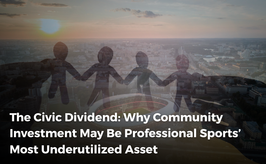 Orr_Group's tweet photo. Most sports franchises are sitting on an underutilized civic asset. For nonprofit &amp; philanthropic partners, that gap is an opportunity.

Orr Group's Tal Alter teamed up with @SteveRochlin, CEO of IMPACT ROI, to make the case in our latest blog.

Read more: https://t.co/G12nVp2wYk https://t.co/i1FHRfwOVC