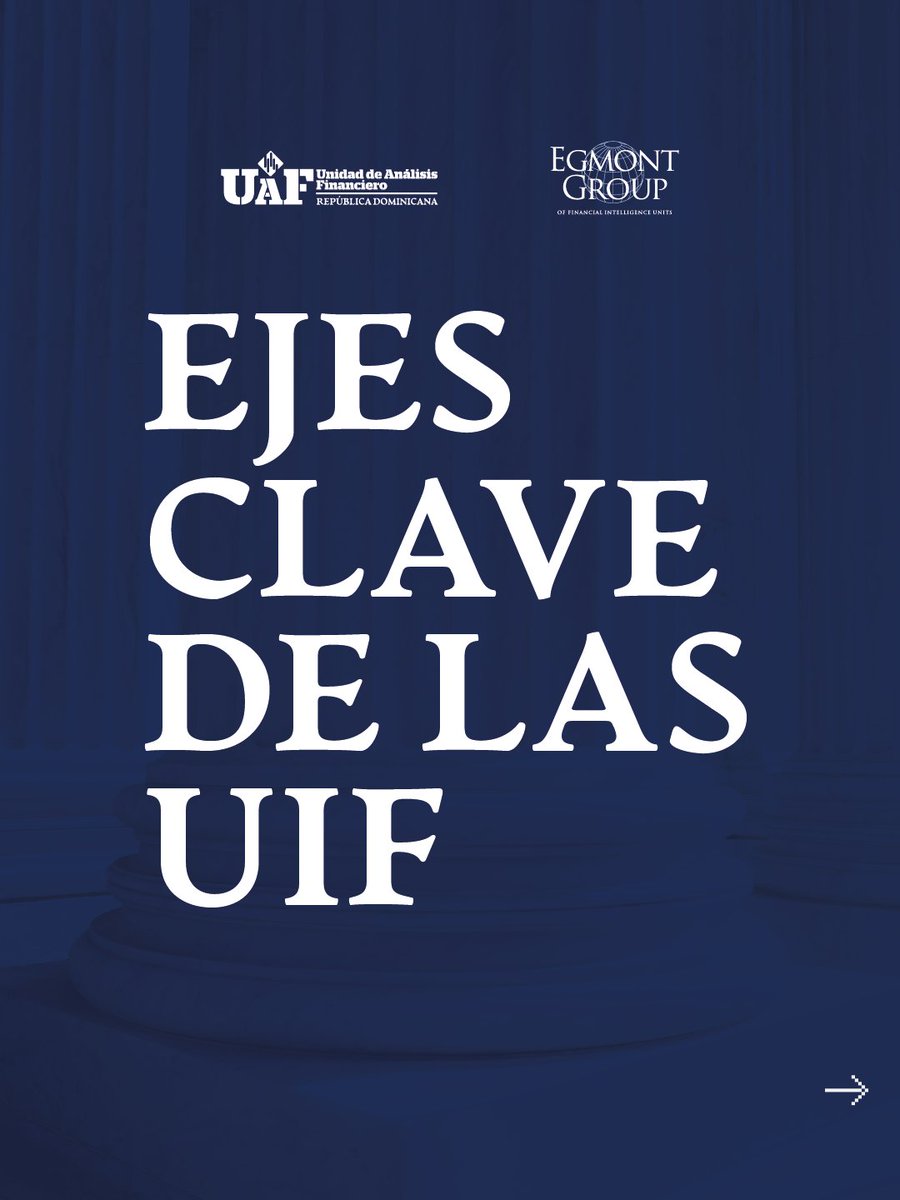 UAF_RD's tweet photo. ℹ️Conoce más sobre los ejes clave de las #UIF o #UAF.

#FIUDay #InternationalFIUDay #EgmontGroup @EGFIU 
#UAFRD 1/3 https://t.co/z4b7z3rg9Y