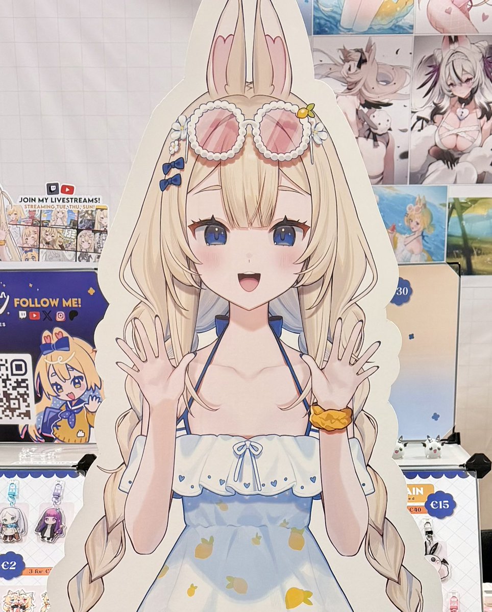 yenkoes's tweet photo. Thank you for an amazing Dokomi 2026 💗
So many of you guys came and it made me so grateful once again to have built this amazing community. This year again you exceeded my expectations 😭 To be doing the things I love and receive this much love and support for it from all of you is my greatest honor in life.

Thank you to my community for organizing meet ups and little gifties for bunnerds. Thank you to all moots and friends who I met and who dropped by my booth - I wish I had more time to walk around and visit everyone TT We need an extra day fr. Grateful to have been able to chat with many of you though, I am sorry if I was a little tired during meetings, conventions really use up 100% of my energy, but it is so worth it.. 💗

I’m grateful to have spent time with my pookies momochi and yocci and I’m glad we could have supported each other through the stamp rally once more.

Thank you for all your gifts, the many, many packs of Giottos (i could barely pack) and the biggest gifts of all - all your encouragement and words of support - I will keep working hard and chasing my dreams!! ✨✨

I really hope to be back next year and meet you all once more 💗