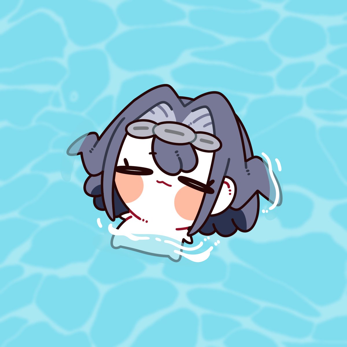 252_eyo's tweet photo. Floating Kronii🌊
#kronillust https://t.co/Z7aq0VCiHA