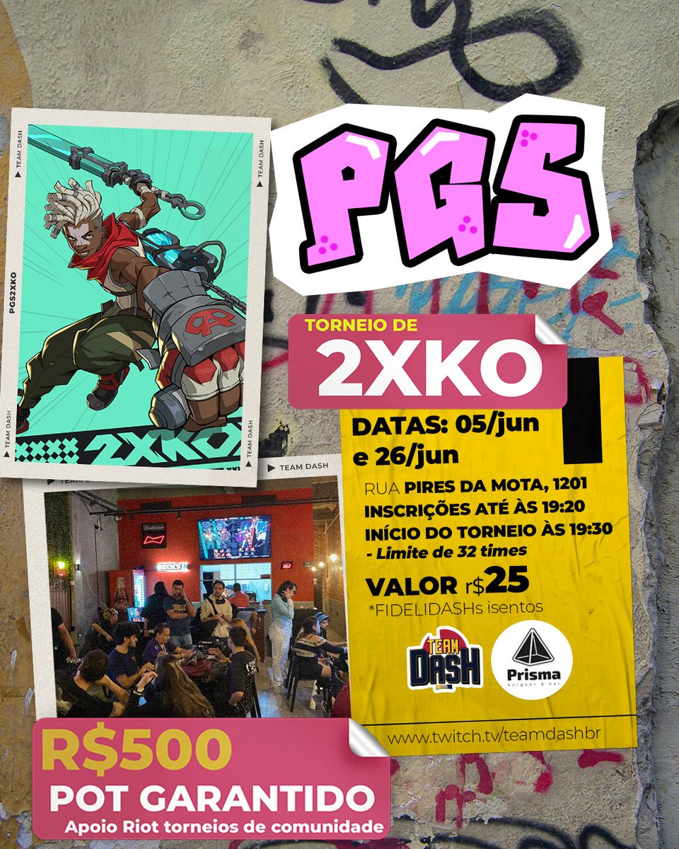 TeamDASHBR's tweet photo. Junho chega com Copa do Mundo, e também com novidades nos PGSs de @2XKObrasil !

~Redemption bracket COM POT
~Iniciantes e estreantes com inscrição ISENTA!

Segue o fio para saber os detalhes https://t.co/nJBdT8ibo6