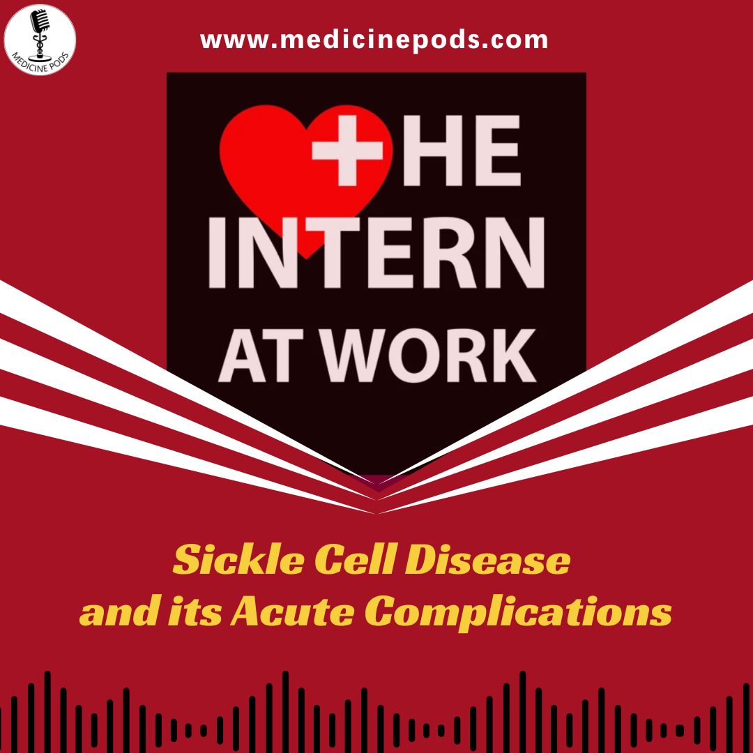 InternAtWork's tweet photo. 🎙️ New Intern at Work episode

What are the complications of sickle cell disease you can't afford to miss?

🩸 Vaso-occlusive crisis
🚨 Acute chest syndrome
🧠 Stroke
💉 Transfusion strategies

🎧 https://t.co/yD2Eb161oq

#MedEd #MedTwitter #Hematology https://t.co/XaHADtrZyB