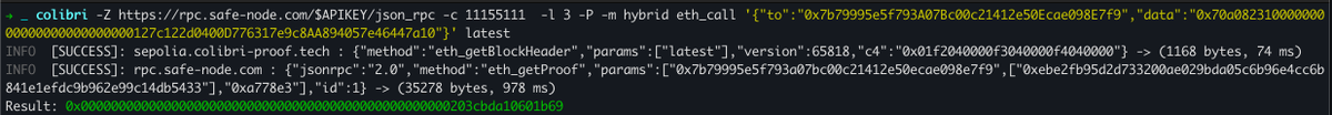 simon_jentzsch's tweet photo. As we see with the recent @gnosispay exploit how essential absolute security and instant verification are, we just made a giant leap forward on the privacy front.

Just managed to execute the first fully private and verifiably secure eth_call using colibri-stateless.(@CorpusCoreHQ)
no state leaked, zero-trust validation, and the RPC provider sees absolutely nothing but isolated cryptographic proofs.

Huge thanks to the @obliviouslabs  for spinning up the TEE/ORAM test instance to make this happen.