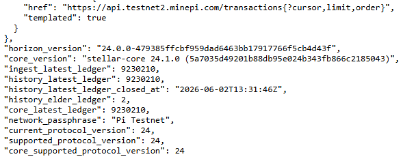 jojo102102's tweet photo. 🐋🐋🐋PI NETWORK NEWS: PI NETWORK INFRASTRUCTURE UPDATE: THREE API ENVIRONMENTS NOW REVEAL A CLEAR UPGRADE PATH TOWARD OPEN MAINNET

As of June 2, 2026, publicly accessible Pi Network APIs reveal that the ecosystem is currently operating three separate blockchain environments simultaneously.

This provides valuable insight into the ongoing technical preparations taking place behind the scenes as Pi continues progressing toward a fully operational Open Mainnet ecosystem.

1. MAINNET – THE LIVE NETWORK

Current Mainnet status:
- Latest Ledger: 26,984,951
- Network Passphrase: Pi Network
- Current Protocol Version: 23
- Horizon Version: 24.0.0
- Stellar Core: 24.1.0

An interesting observation is that although Mainnet is running on Stellar Core 24.1.0, the active network protocol remains Protocol 23.

This suggests that the Pi Core Team is prioritizing network stability while carefully evaluating future protocol upgrades.

For any large-scale blockchain network, protocol upgrades must be introduced cautiously to avoid disruptions to:
- User wallets
- Applications
- Network validators
- Payment infrastructure
- Ecosystem services

------

2. TESTNET2 – THE INTERMEDIATE TESTING ENVIRONMENT

- Current Testnet2 status:
- Latest Ledger: 9,226,175
- Horizon Version: 24.0.0
- Stellar Core: 24.1.0
- Protocol Version: 24

This environment has already been upgraded to Protocol 24.

From a technical perspective, this indicates that Pi developers have successfully tested and validated Protocol 24 functionality before considering broader deployment.

The apparent progression now looks like:

Mainnet → Protocol 23
↓
Testnet2 → Protocol 24
↓
Next-stage development

------

3. TESTNET – NOW RUNNING PROTOCOL 26

The most significant discovery comes from the latest Testnet environment.

Current status:
- Horizon Version: 26.0.0
- Stellar Core: 26.1.0
- Protocol Version: 26
- Latest Ledger: 24,972,110

This means Pi Network is already operating a testing environment built on Stellar Core 26.1.0 and Protocol 26.
The current infrastructure ladder appears as follows:

Mainnet → Protocol 23
↓
Testnet2 → Protocol 24
↓
Testnet → Protocol 26

This represents a clear and structured upgrade pathway.

------

WHY IS PROTOCOL 26 IMPORTANT?

Protocol 26 belongs to the latest generation of Stellar technology.

Its objectives include:

✅ Improved network efficiency
✅ Greater transaction-processing capability
✅ Enhanced consensus performance
✅ Better scalability for high-volume payment systems
✅ Preparation for next-generation digital financial applications
✅ Improved support for tokenized assets and enterprise-grade infrastructure

The fact that Pi Network is actively testing on Stellar Core 26.1.0 demonstrates continued investment in its underlying blockchain architecture.

------

WHAT COULD THIS MEAN?

Running three separate environments at different protocol levels is a common strategy used by major blockchain projects to:

- Test future upgrades safely
- Validate application compatibility
- Evaluate performance improvements
- Stress-test network capacity
- Prepare enterprise integrations
- Support future ecosystem expansion

While no one outside the Pi Core Team can know exactly what announcements may come next, the API data clearly shows that development activity is continuing at the blockchain infrastructure level.
This is not the profile of a stagnant network.
Rather, it reflects a project that continues to evolve through a phased and professional upgrade process.

THE BIGGER PICTURE: PREPARING FOR A FULLY OPEN MAINNET ECOSYSTEM

Many Pioneers have been asking whether technical development is still moving forward.

The evidence from the APIs suggests that the answer is yes.

The existence of:
🔹 Mainnet running Protocol 23
🔹 Testnet2 running Protocol 24
🔹 Testnet running Protocol 26

demonstrates an active upgrade pipeline that extends beyond the current production network.

Although these technical indicators do not guarantee any specific timeline, they are consistent with the type of infrastructure preparation expected before broader ecosystem expansion and the long-term vision of a fully Open Mainnet environment.

As always, technical progress should be evaluated based on verifiable data rather than speculation.

Today, the publicly accessible API endpoints provide one clear message:

Pi Network's blockchain infrastructure continues to advance, test, and evolve behind the scenes.

For Pioneers, developers, merchants, and the GCV community, a stronger infrastructure foundation increases the potential for future utility, ecosystem growth, and large-scale adoption within the Pi economy.

#PiNetwork #OpenMainnet #Blockchain #GCV 🐋🐋🐋
--------------------
🥰Note: The global GCV core team encourages pioneers worldwide to unite and build a strong digital future based on fairness and community consensus. Let's move forward together—together and strong!
🥰Join the global Pi movement on Telegram:
https://t.co/37kYLHWyri
---------------------
👉Like, share, and comment to show your support for GCV and help spread the global GCV movement!
@PiCoreTeam @PurpleLotusGCV @lurima_pi @NoncePadja @JasonWong_Pi @mousaviradmajid @Kamraniyan @oliverndati @Patrick198117 @HerineMako37549 @Lowcupking @SiourySamer @kaserekatresor1 @YohanesHelebak @rameshb_shetty @ange_expedit @ArtSolival @RAJKUMA65328491 @AliYanik65 @LIENCHE0307 @daoviet1983 @TanguayT59618 @Jintaekjun @seckindikici @dikici_bul44899 @Nguyet888888 @Phuocdientyphu @baikoketsi12279 @BrijeshMaloo @BikashChan63503 @rungxrun91142 @PrachanVsv