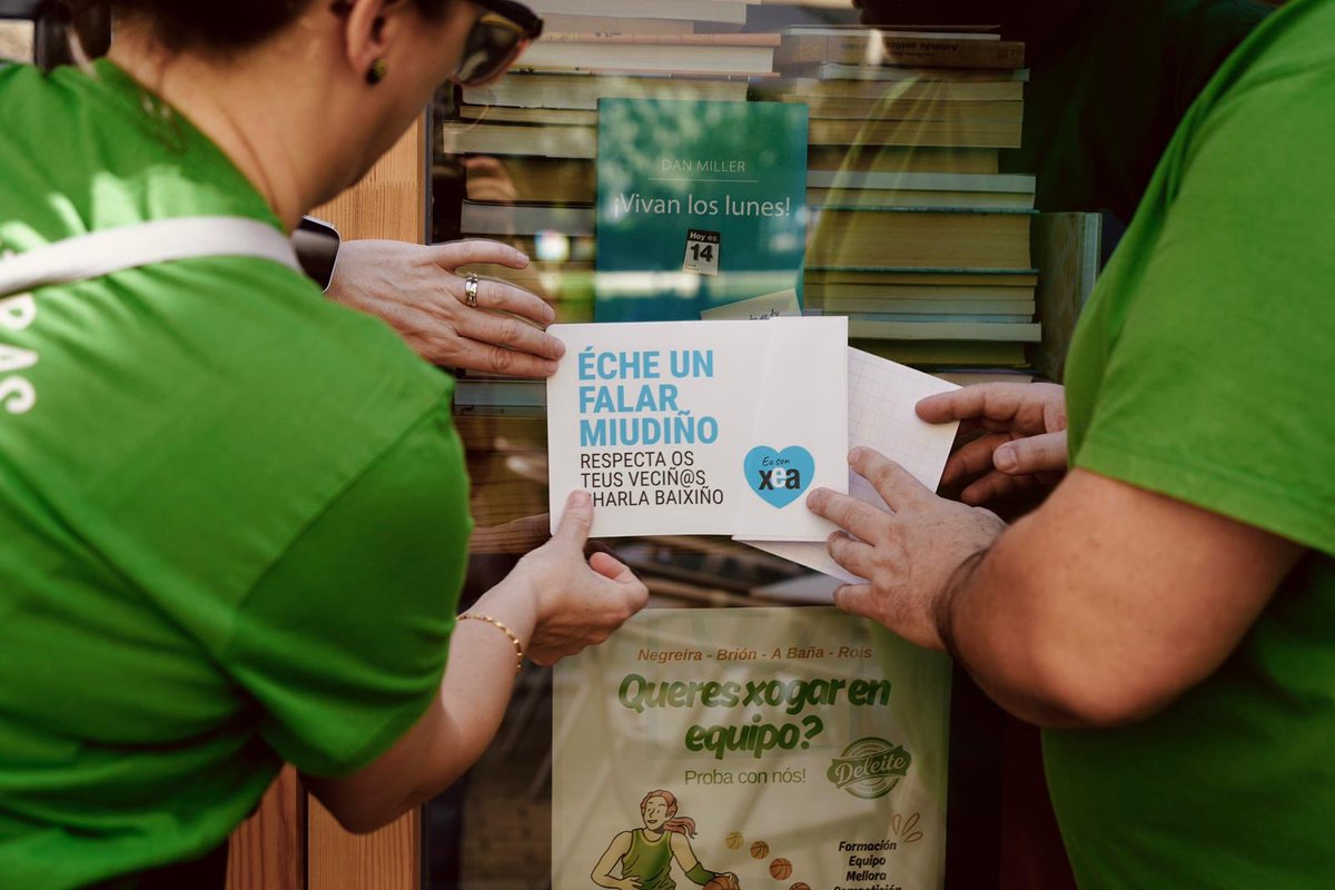 concellodeames's tweet photo. A Xuntanza de Empresarios e os hostaleiros amesáns presentan unha campaña de concienciación para fomentar o respecto ao descanso veciñal e responsable 🤫

Para saber máis ℹ️🔗 https://t.co/EVwFcavy3a

#XEA #CampañaRuído #Hostalería #Ames #ConcelloDeAmes https://t.co/OehbWbhi0R