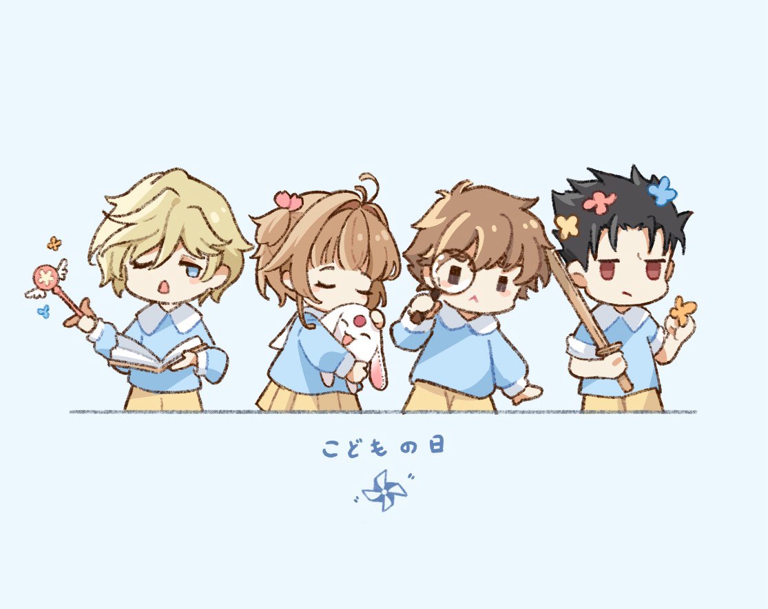 sakura_inyu's tweet photo. こどもの日(ˊo̴̶̷̤  ̫ o̴̶̷̤ˋ)  #ツバサクロニクル https://t.co/kjGcR2bNJ6