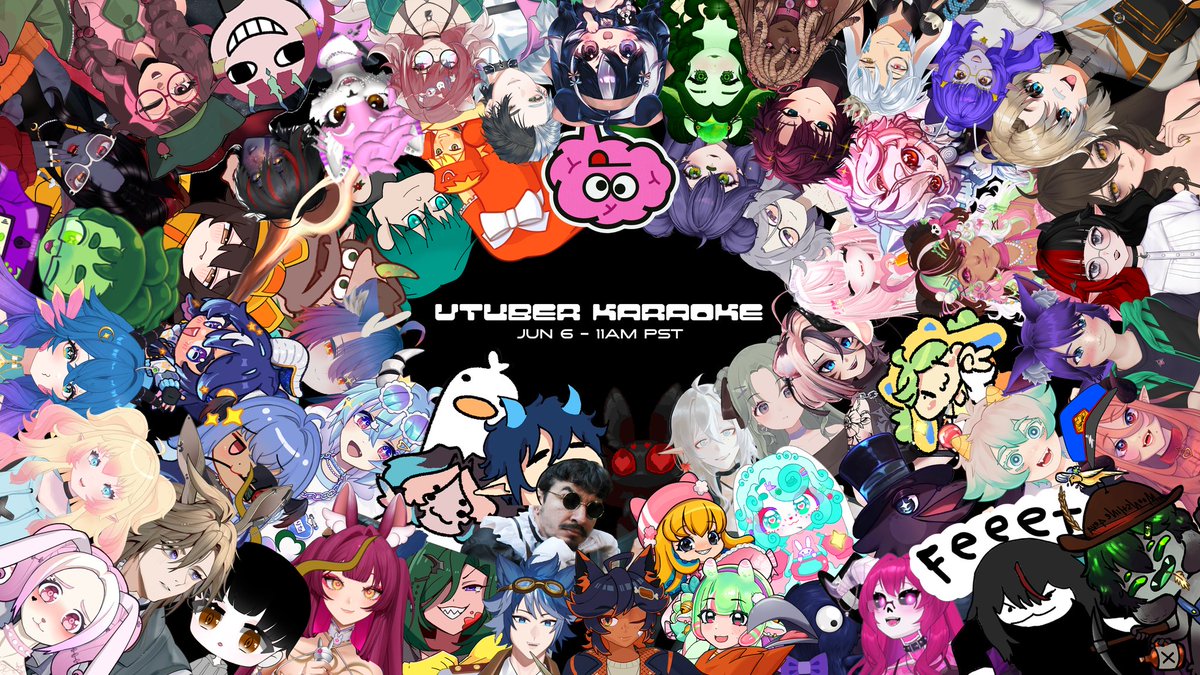 TheMeatspud's tweet photo. ✨ VTUBER KARAOKE 2 ✨

🎤 June 6 • 11 AM PST

Beautifully scuffed vocals
Questionable song choices
Overly stimming energy

What's your favorite song for us to sing?

See you there! https://t.co/wfpFENFmR7