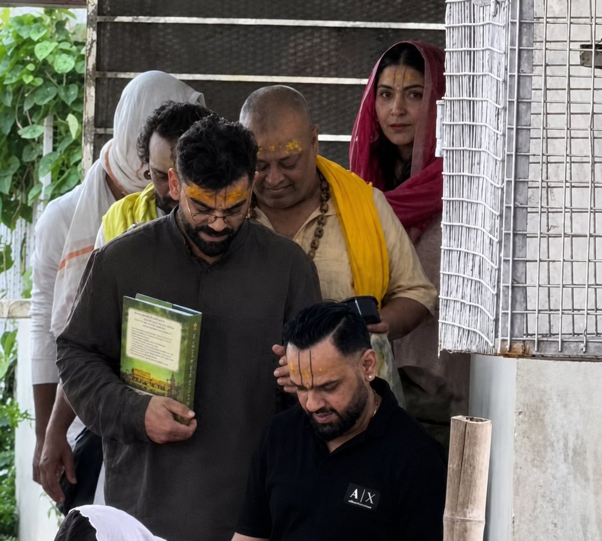 SaffronChargers's tweet photo. Virat Kohli after Marring Anushka Sharma : 

> Started believing in God 
> Became a devotee of Premanand Maharaj
> Always visits his ashram before and after any important tournament 
> Won 2024 WC
> Won 2026 Champions Trophy 
> Won IPL 2025
> Won IPL 2026

People trolled Anushka Sharma whenever Virat Failed in cricket but today she stands vindicated.

> She left her career for Virat
> She supports Virat in good and bad days
> She keeps him away from distractions
> She takes care of their children alone
> She left bold scenes and became a good wife