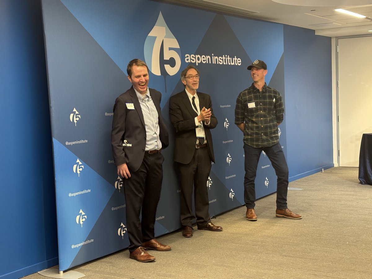 CKummer's tweet photo. What an incredible way to celebrate Day 1 of #FIMCON2026! 🎉 A huge thank you to Food Leaders Fellow Tom McDougall of @4PFoods, @RethinkFood's Matt Jozwiak, and @MomentusCapital for bringing together such an enthusiastic crowd for dinner at The @AspenInstitute in Washington, DC. 

After our Named Benefactor announcement, it felt extra special to bring some of our Food Leaders Fellows--past and current--together! 

Incredible food by @MKCatering and @Chef_CarolinaGomez made the night even more special. Here's to a phenomenal conference ahead! 🍽️ #FoodLeaders #FIMCon #Washington DC