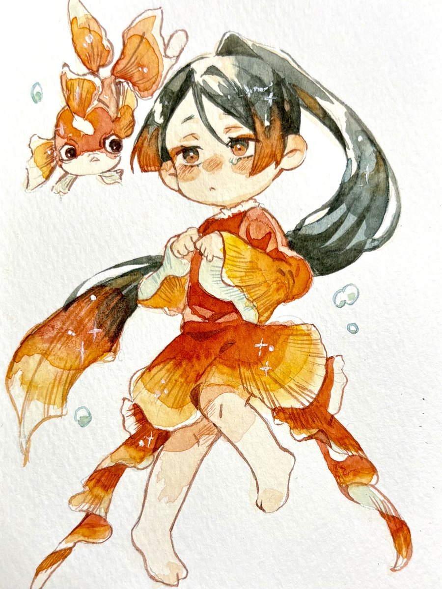 Hnm1205's tweet photo. 「赤と赤」

最近水彩たのしいな
実は前にも描いたお気に入りの子

 #illustration
 #iyn企画に参加します 
 #イラスト https://t.co/gG6cVuH3Uw