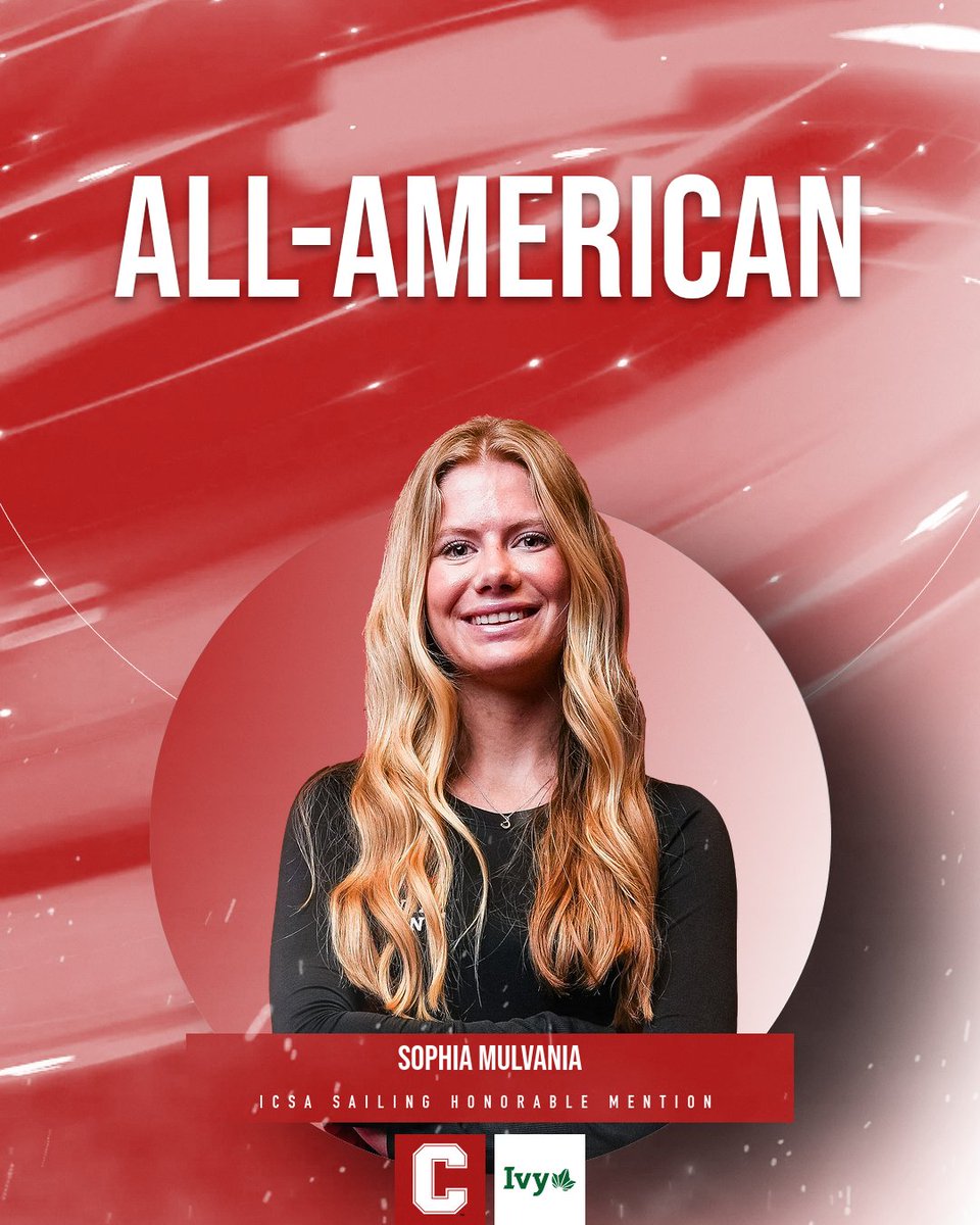 CornellSports's tweet photo. Congrats to @CornellSailing and its four ICSA All-Americans! First-team selection Sophia Devling and Winborne Majette were joined by honorable mention picks Gilda Dondona and Sophia Mulvania as the Big Red put together ANOTHER epic season on the water. #YellCornell https://t.co/sK6nQwJxlr