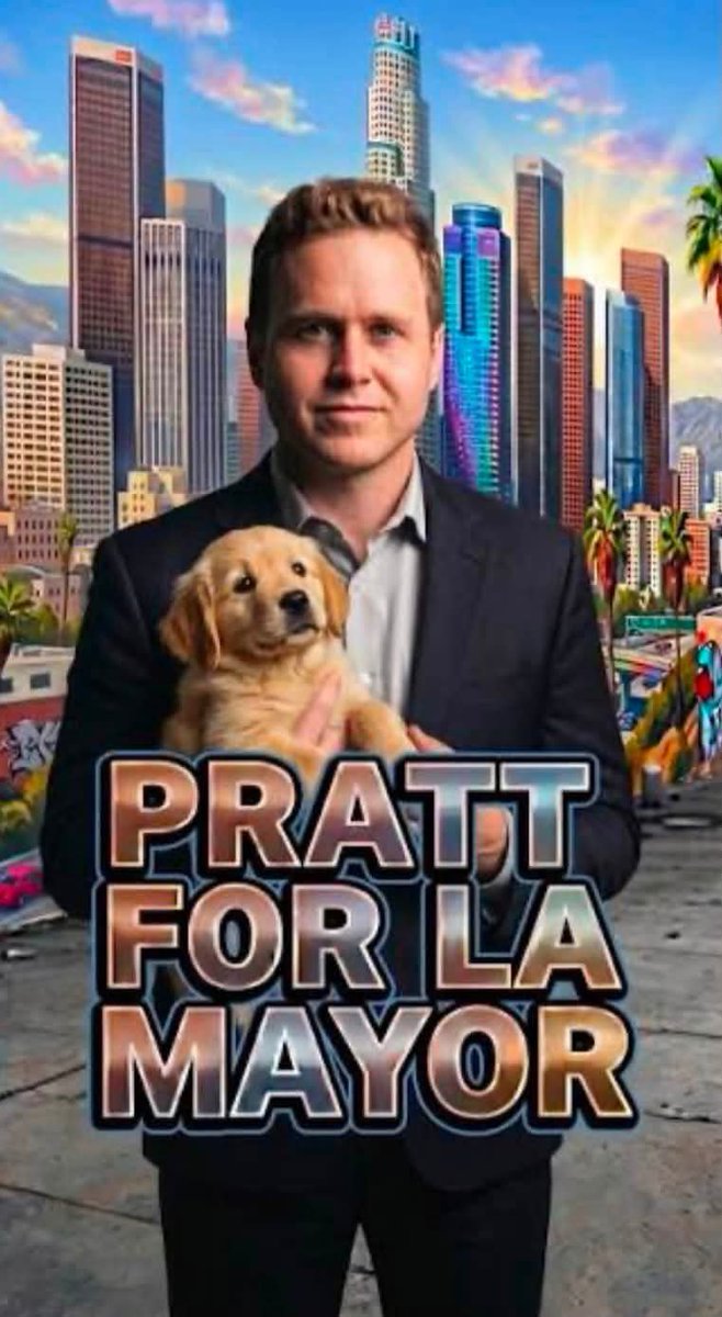 lettie_langston's tweet photo. L.A. get out and vote  for Spencer Pratt! https://t.co/uop2DO4QaM