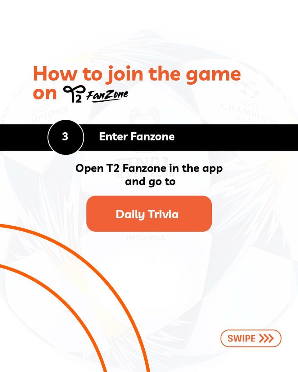 T2mobile_ng's tweet photo. Win exclusive PUMA gear and cash rewards when you play daily trivia on T2 FanZone via MyT2App!
Prove you know the game. Download the App now. Link in bio for more info.
#T2FanZone
#T2XPUMA
#YourDigitalLifestylePartner
#T2mobileNG https://t.co/Nidex0w0BA