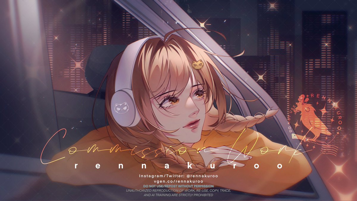 rennakuroo's tweet photo. [♡ + ↻ appreciated!]
 
— Full render bust up ✨     

Commissioned by : choko
Thank you so much for commissioning me again !!
/ᐠ. ᴗ.ᐟ\.✦ ݁˖

・・・・・
Commission info  ↓↓↓
#commission #illustration https://t.co/F8p8tAeExP