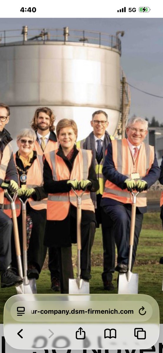 PeteSanford's tweet photo. Naughty Nicola Sturgeon did the Deal to welcome Bovaer Manufacturers DSM Firmenich to Scotland. 

That’s right the Ginger Corruption Machine encouraged Production of Bovaer to Scotland. 

Could this get any Worse?? https://t.co/C2r1mrrNkE