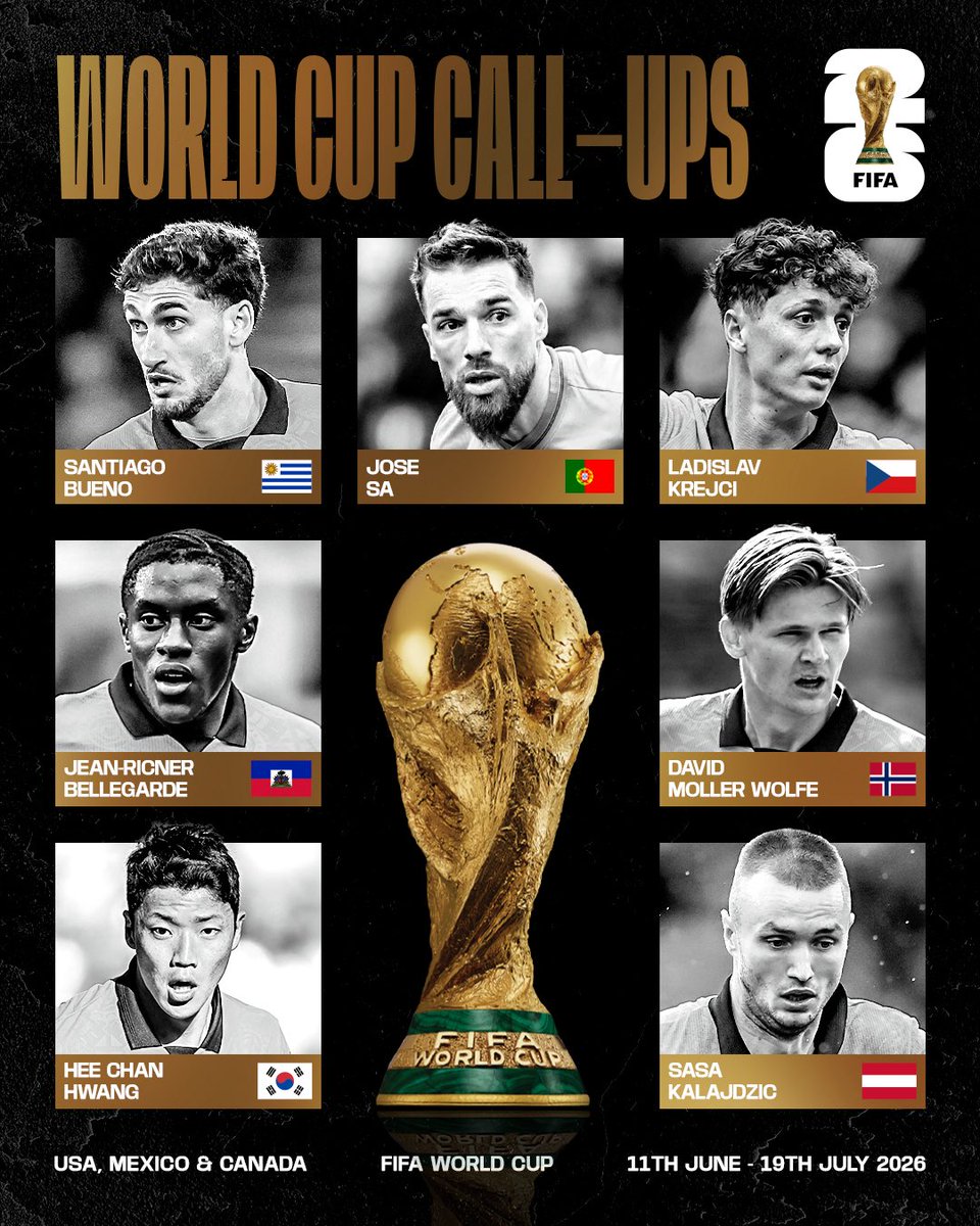 Wolves's tweet photo. A record-breaking number of Wolves players are heading to the World Cup ✈️

Congratulations and good luck, lads! 👏

Read more here ⤵️

https://t.co/7EJFjMpWfg https://t.co/Lkz4MNX2lf
