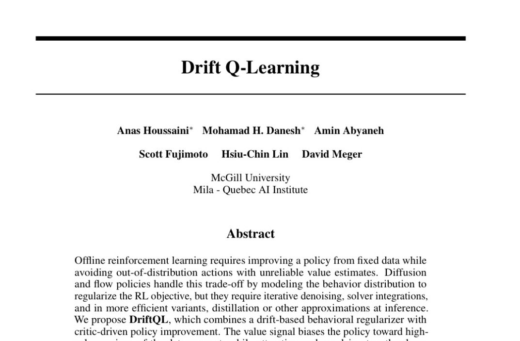 aahoussaini's tweet photo. 🚨 A new paradigm in Offline RL  

Arxiv: https://t.co/PEvkiDbjsP
Website: https://t.co/EmHQ6PokIP

#ml #offlinerl #reinforcementlearning #arxiv #cmu #stanford #mit #robotics #robotlearning #ppo #mila #deepmind https://t.co/jQBPV2D1qY