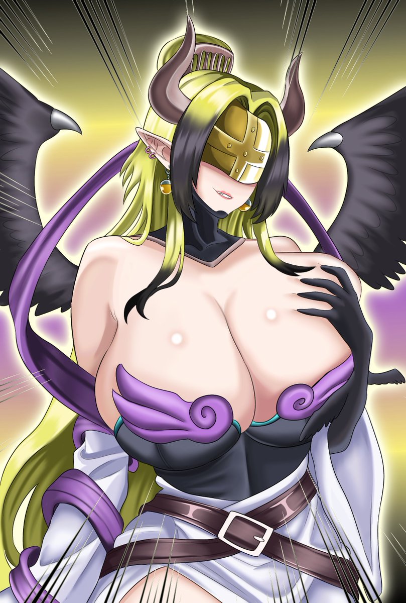 fusionmasterxyz's tweet photo. a Digimon fusion! Angewomon + Lilithmon = Laylawomon! 
#potara #digimon #fusion https://t.co/vgy1PqJKPE