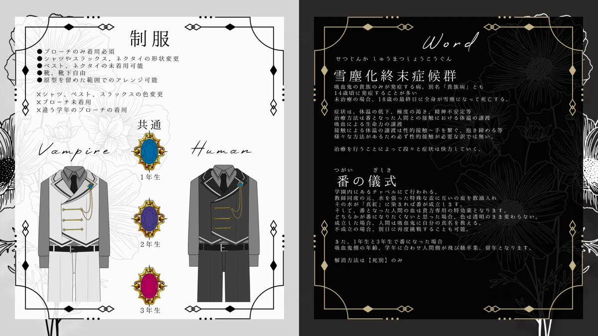 syohokimi_TL's tweet photo. 吸血鬼×人間×寄宿舎

BL限定企画

《処方箋は君の血を》

フォロワー一定数以上で始動予定

#創作企画
#世界観共有企画
#しょほきみ_公式 https://t.co/eWhG36bXyN