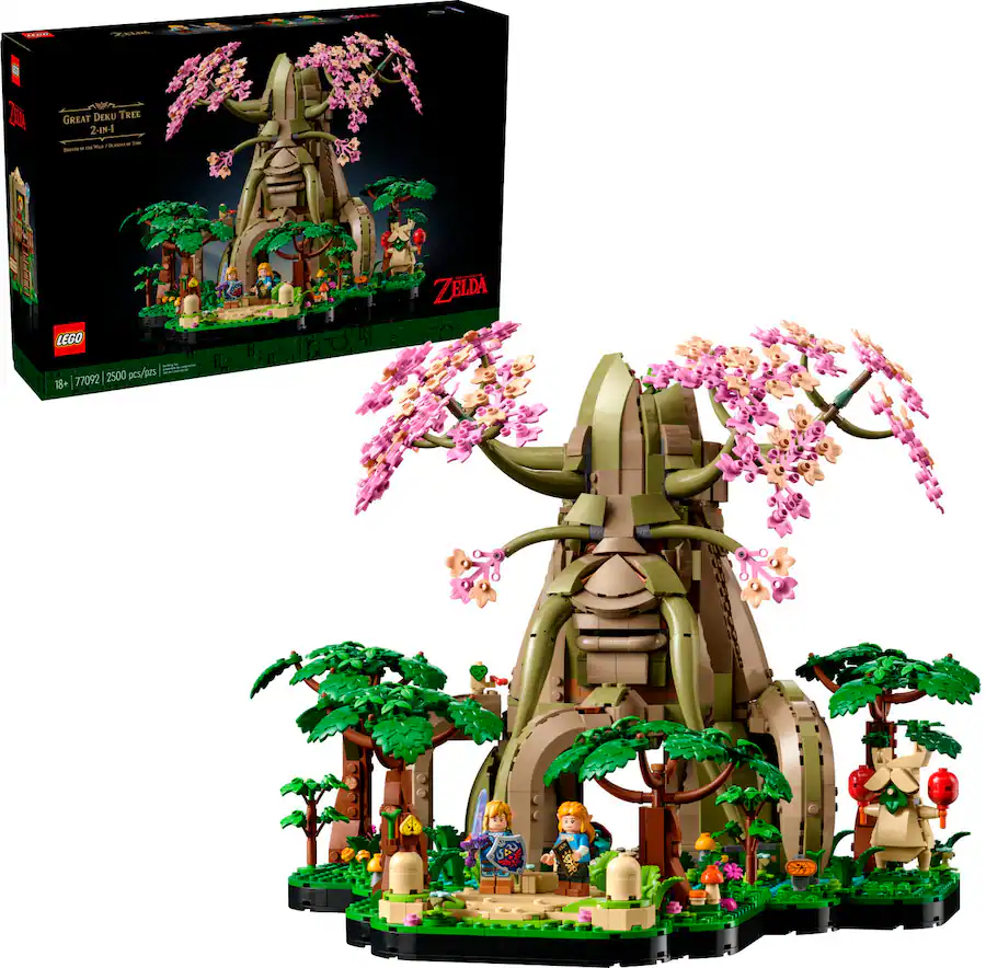 Nintendeal's tweet photo. LAST CHANCE: the LEGO The Legend of Zelda Great Deku Tree set is being discontinued and is now sold out on Amazon: https://t.co/IGALOIDvXa #ad

Still available from
Best Buy: https://t.co/Mj9ShscNtP $30 off total/plus
LEGO: https://t.co/opM6UewJB9
Target: https://t.co/Svgv8iNipU https://t.co/xqDms9IrI0