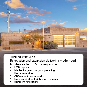 LloydConstruct's tweet photo. Supporting public safety facilities isn't just another project type. It's a responsibility Lloyd takes seriously.

We're proud to have completed renovation and expansion work at @cityoftucson fire stations, delivering modernized facilities for the crews who protect our community https://t.co/9w95skPmZE