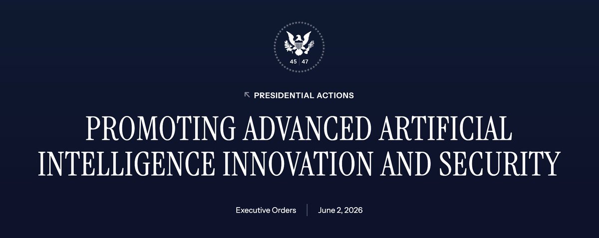 clashreport's tweet photo. Trump signed a scaled-back AI cybersecurity executive order. 

The order asks AI companies to voluntarily submit powerful new models for government review 30 days before public release, down from a proposed 90-day review period. https://t.co/OKafr4RwtM