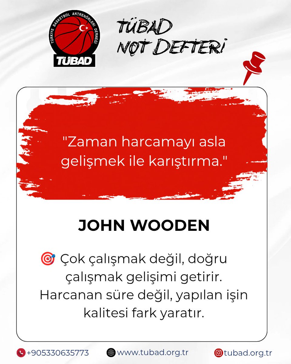 _TUBAD's tweet photo. 🎯 Saatlerce çalışmak, yapılan çalışmanın verimli olduğu anlamına gelmez. Gerçek ilerleme; amaca yönelik, planlı ve bilinçli çalışmanın sonucunda ortaya çıkar. Süreye değil, sürecin kalitesine odaklananlar gelişimi yakalar. https://t.co/gntAthu4lk