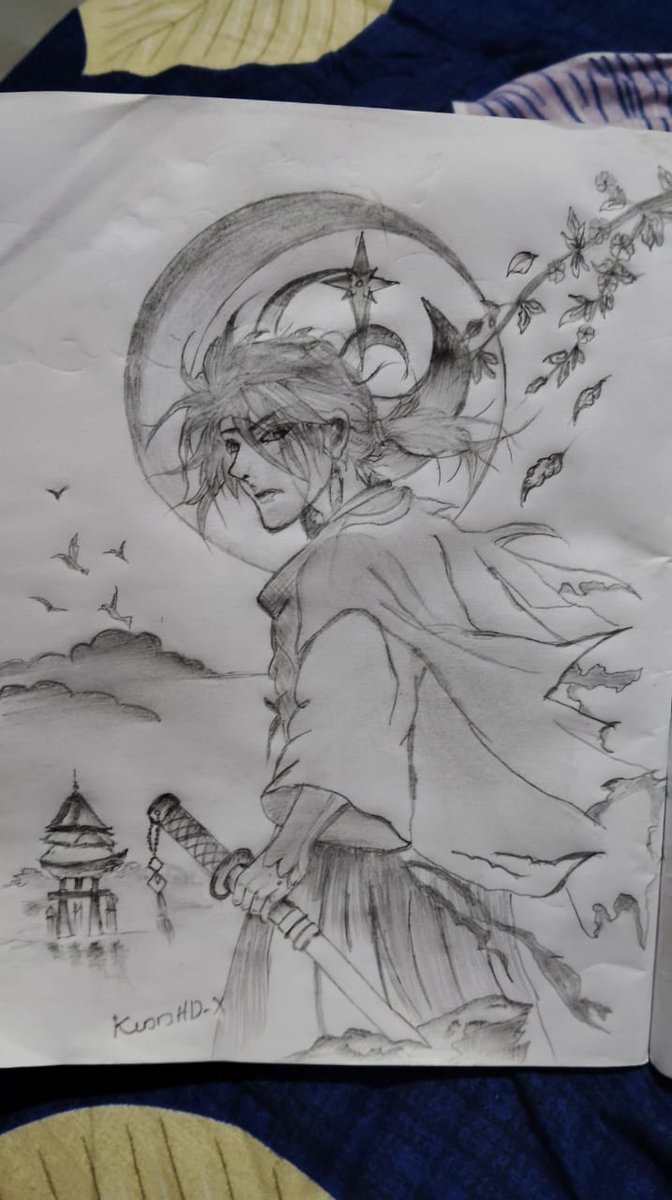 KeonHD_X's tweet photo. 𝗬𝘂𝗴𝗲𝗻 

a pencil artwork inspired by yugen 

from a blank sheet of paper to this

the unique lore and limited supply inspired me to create this piece 

> 700 leaders
> mint price: 0.022 eth
> exclusive launch on opensea

what do you think https://t.co/tlaDxhMRlG