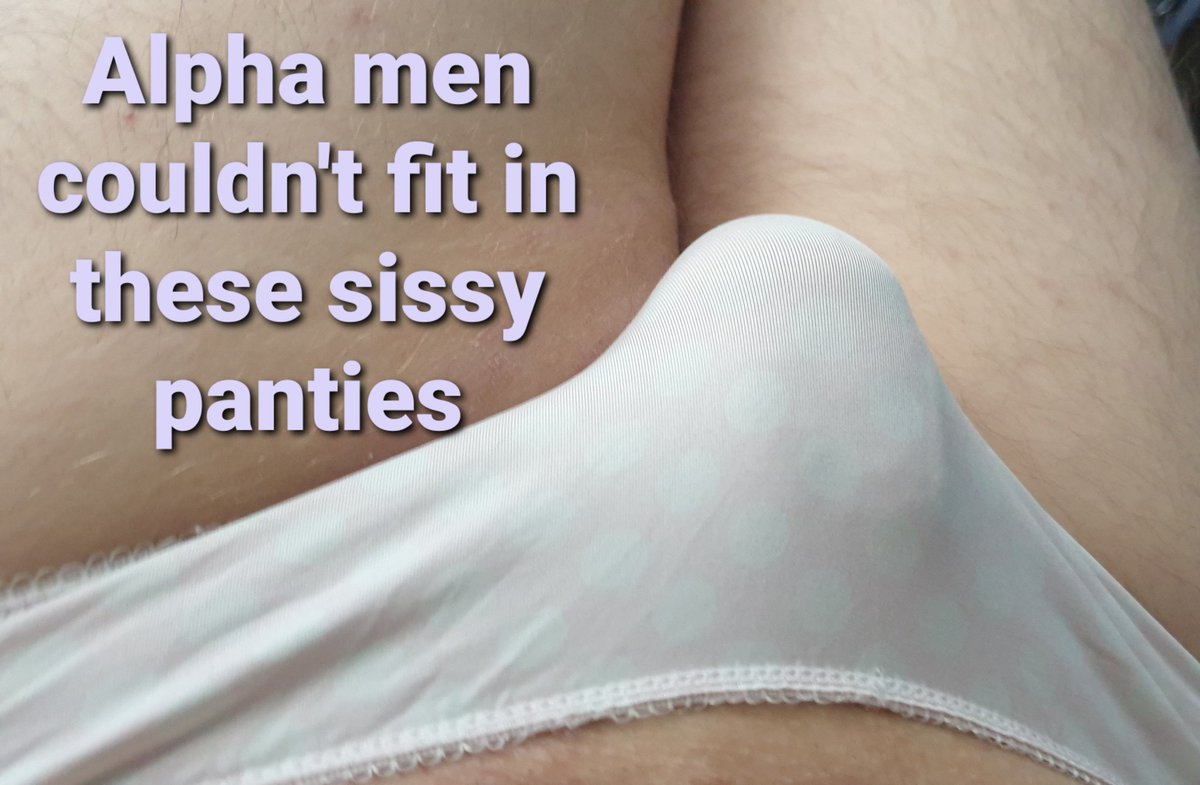 Sissies1234's tweet photo. A beta has no problem fitting in them though. #sissy #panties #bulge #beta #humiliation #pussyfree #sph https://t.co/bKSxpfWUDD